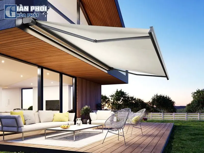 Một số lưu ý khi lắp đặt mái hiên di động