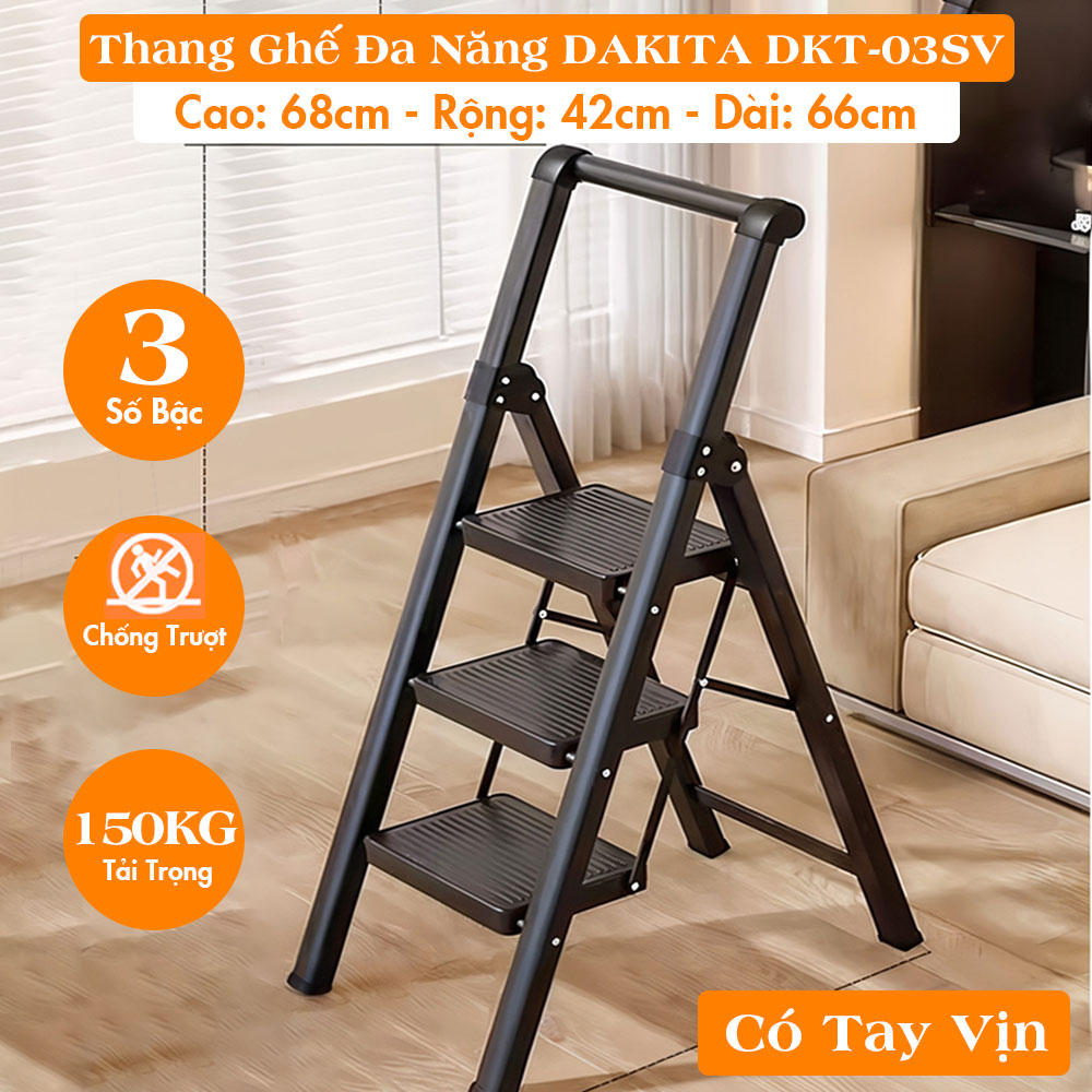 Thang Ghế Đa Năng DAKITA DKT-03SV – Chữ A 0.84m
