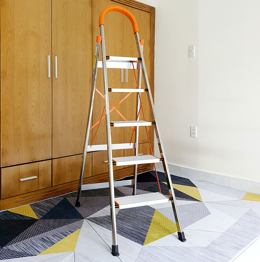 Thang nhôm ghế DAKITA DKT05 – Chữ A 1.22m 