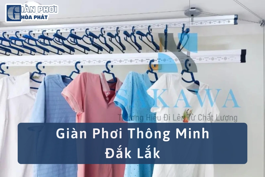 giàn phơi thông minh tại Đắk Lắk