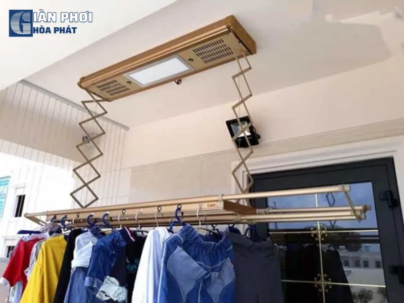 Giàn phơi thông minh và máy sấy quần áo, nên mua loại nào?