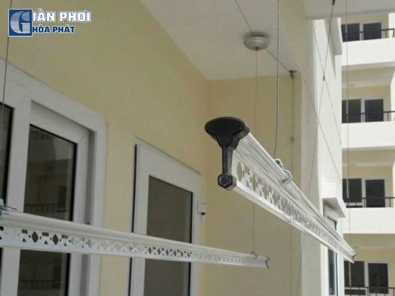 Hướng dẫn thay cáp giàn phơi thông minh