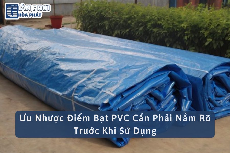 Ưu Nhược Điểm Bạt PVC Cần Phải Nắm Rõ Trước Khi Sử Dụng