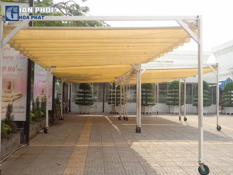 Mua mái xếp di động uy tín và giá rẻ