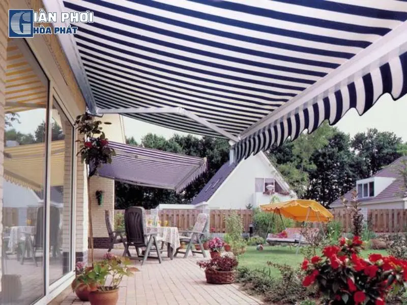 Ưu điểm của mái hiên tự động nhập khẩu Ưu điểm của mái hiên tự động nhập khẩu