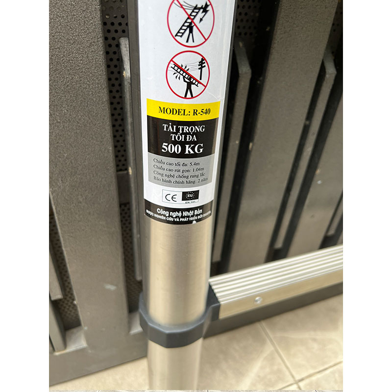 Thang Inox Rút Đơn DAKITA R-540 (5.4M) 