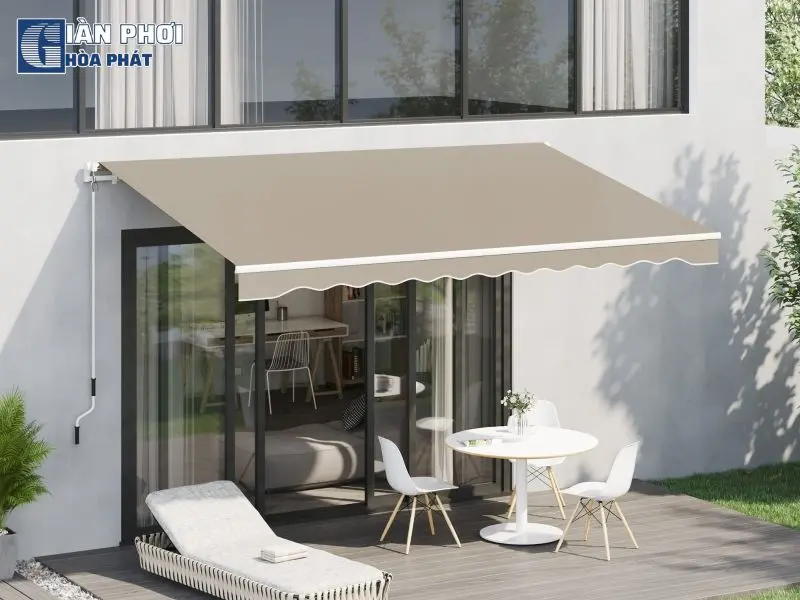 Những yếu tố gây ảnh hưởng đến giá mái hiên di động