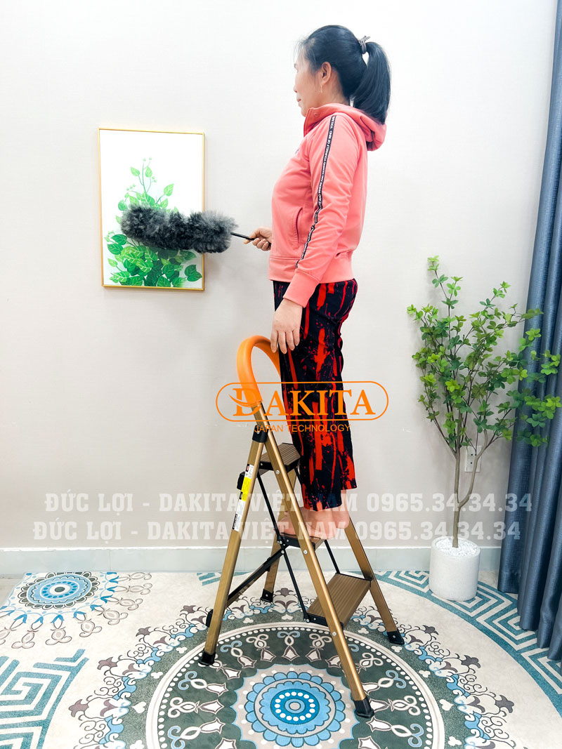 Thang nhôm ghế DAKITA DKT-03GL – Chữ A 0.72m