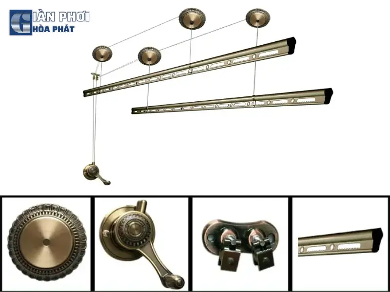sửa bộ tời giàn phơi không nâng hạ được sửa bộ tời giàn phơi không nâng hạ được