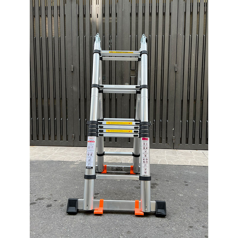 Thang rút đôi chữ A DAKITA DKT-244 [Chữ A: 2.2m Duỗi 4.4m]