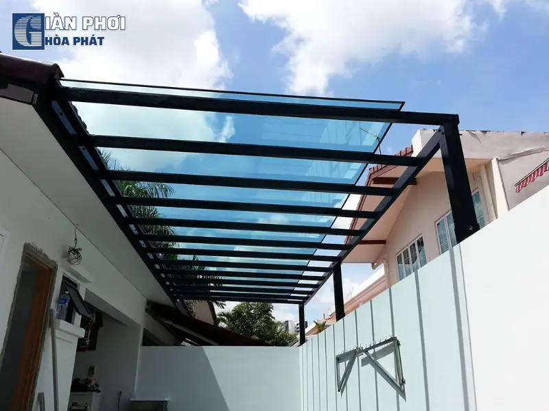 mái hiên sân thượng đẹp