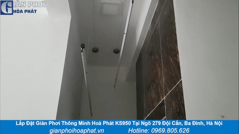 Bài Toán Về Nơi Phơi Áo Quần Đã Được Giải Quyết Nhờ Có Bộ Giàn Phơi Hòa Phát KS950