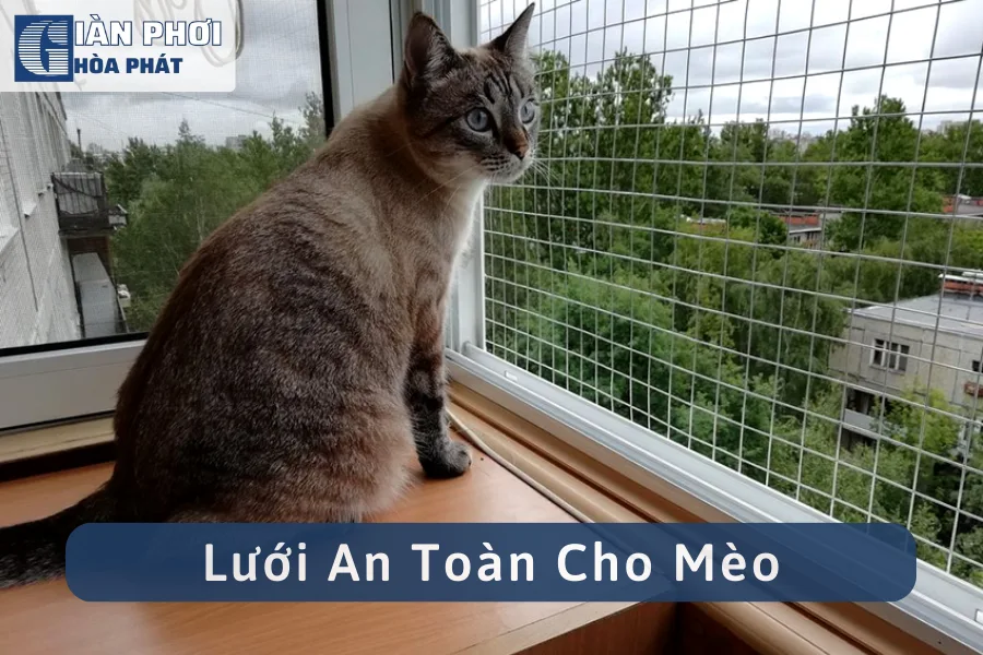 [Báo Giá] Lưới An Toàn Cho Mèo Và Thú Cưng, Giá Tốt Nhất