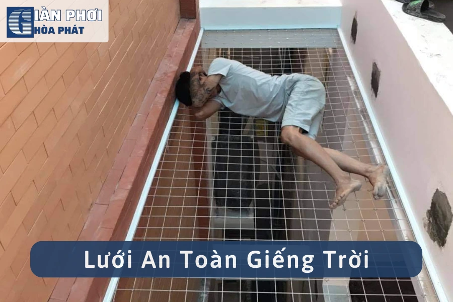 Lưới An Toàn Giếng Trời Chính Hãng, Giá Tốt Nhất