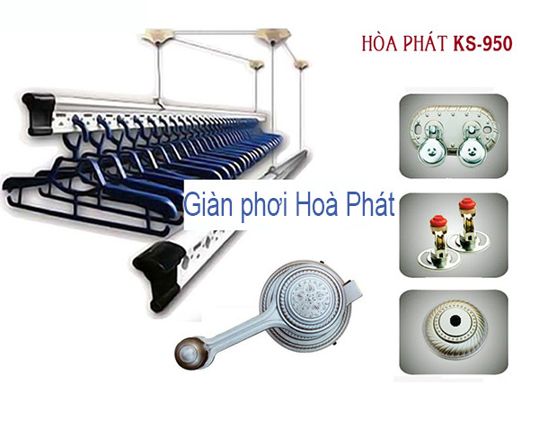 giàn phơi Hòa Phát ks950