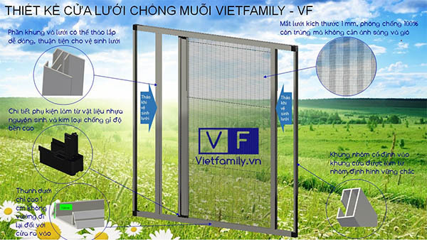 lưới chống muỗi hà nội