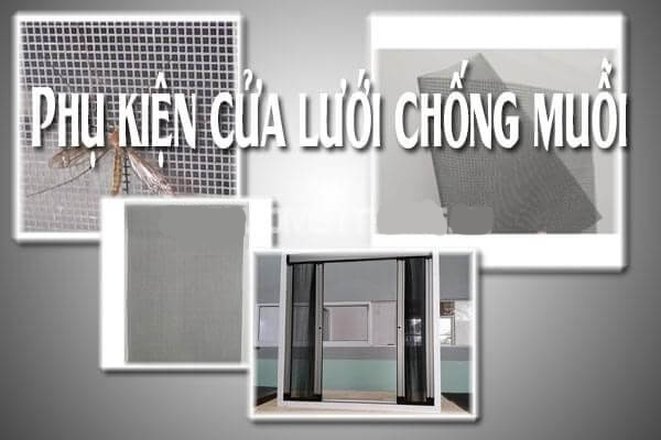 phụ kiện lưới chống muỗi