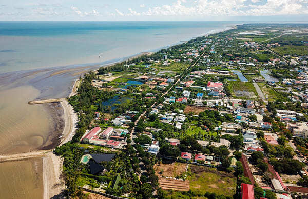 giàn phơi thông minh huyện Cần Giờ