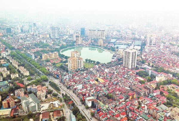 Giàn phơi thông minh quận Ba Đình