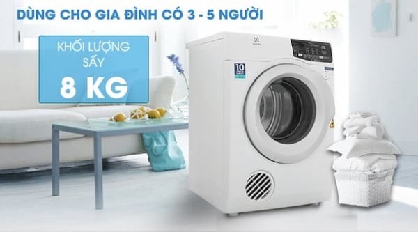 máy sấy quần áo loại nào tốt