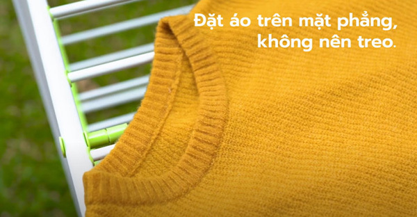cách giặt áo len