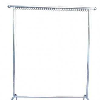 Giàn phơi đồ đơn khoen móc Inox