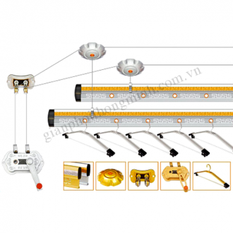 Giàn phơi thông minh nhập khẩu KOREA K - 038