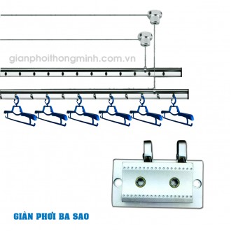 Giàn phơi thông minh Ba Sao Seri 212