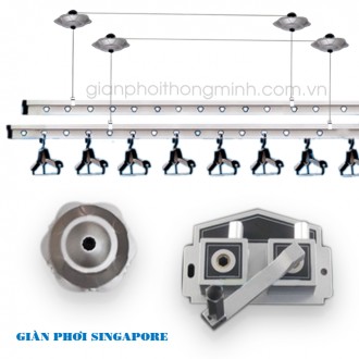 Giàn phơi thông minh nhập khẩu Singapore SP113